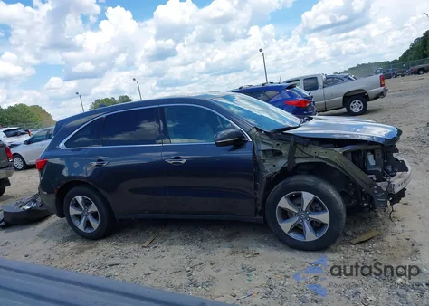 2014 Acura Mdx from USA, damaged, VIN 5FRYD3H29EB020060